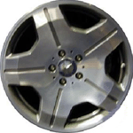 Mercedes CL600 wheel ALY65505 front charcoal polished